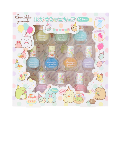 【当商品送料無料】マニキュア はがせる 10本セット 通販 はがせるマニキュア ネイル 子供 女の子 キッズ ガール おしゃれ かわいい