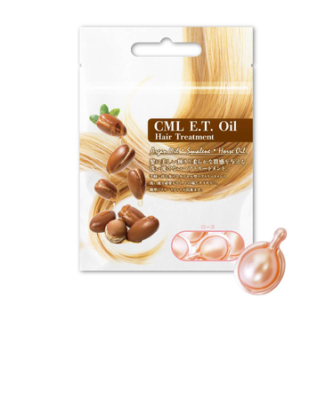 【当商品送料無料】カプセル ヘアオイル 通販 New CML ET オイル 15粒 洗い流さないトリートメント 洗い流さないヘアトリートメント
