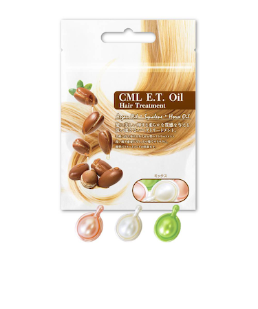 【当商品送料無料】カプセル ヘアオイル 通販 New CML ET オイル 15粒 洗い流さないトリートメント 洗い流さないヘアトリートメント