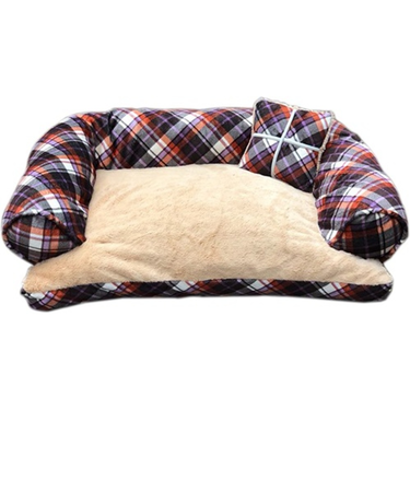 【当商品送料無料】ペットベッド ふわふわ 楽天 小型犬 ベッド 犬用 猫用 あご のせ アンファンス EF-PT06 クッション ペットソファー