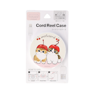 【当商品送料無料】コード 収納 巻き取り 通販 リールケース ちいかわ グッズ チイカワ キャラクター コードケース コードリールケース