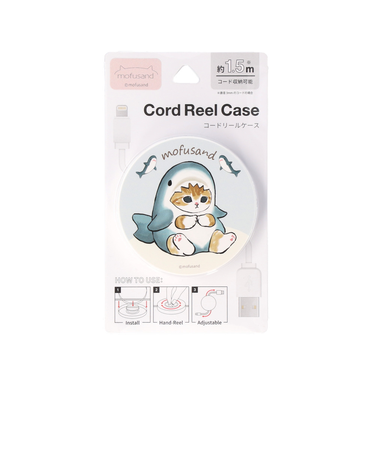 【当商品送料無料】コード 収納 巻き取り 通販 リールケース ちいかわ グッズ チイカワ キャラクター コードケース コードリールケース