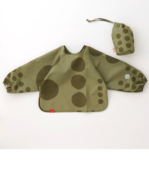 【当商品送料無料】mikuni 三国 スモック キッズ 通販 汚れカバー エプロン スモックエプロン お洋服カバー 巾着つき 汚れ防止 お食事 食事