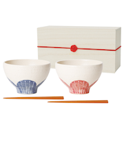 【当商品送料無料】夫婦茶碗 箸 セット 通販 美濃焼 茶碗 ペア お茶碗 ご飯茶碗 飯碗 食器 お箸 ペアセット tsugumi ツグミ 皿 お皿