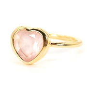 【当該商品送料無料】天然石 リング 通販 指輪 シルバーリング ファッションリング レディース イエローゴールド アクセサリー ローズクォーツ