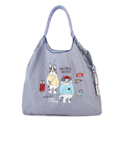 【当該商品送料無料】刺繍 ワッシャーバッグ パラコードバッグ アニマル 通販 ワッシャーバック パラコードバック エコバッグ エコバック