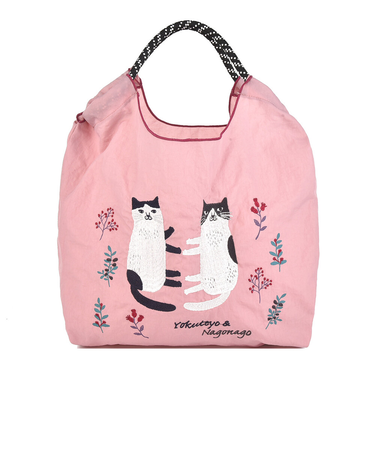 【当該商品送料無料】刺繍 ワッシャーバッグ M アニマル 通販 ワッシャーバック サブバッグ サブバック トート 肩掛け エコバッグ エコバック