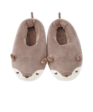 【当該商品送料無料】ルームシューズ レディース かわいい 通販 スリッパ 23-24.5cm プレミアム ねむねむアニマルズ マシュマロアクアミエ