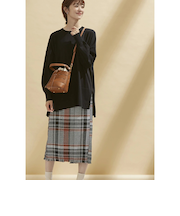 【当該商品送料無料】スカート レディース チェック 通販 ペンシルスカート ミモレ丈スカート チェック柄 ミディアム ミディ丈 ミモレ丈