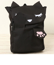 【当該商品送料無料】リュック ねこ 通販 リュックサック デイパック バックパック 猫モチーフ おすましプーちゃん カバン かばん 鞄 レディース