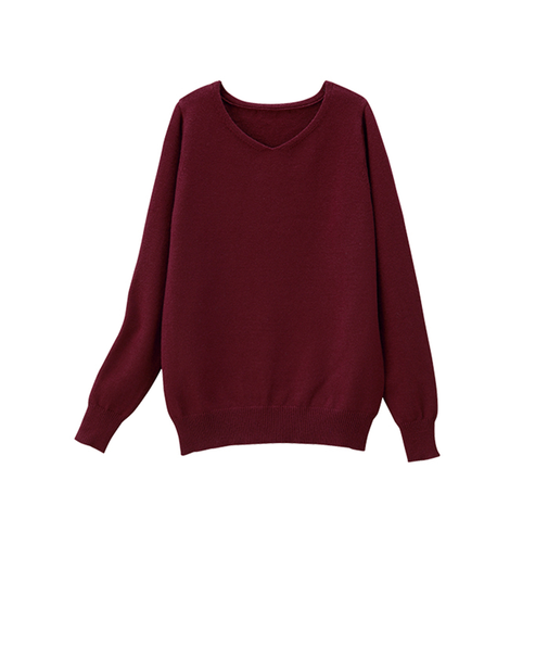 【当該商品送料無料】ニット 秋 レディース きれいめ 通販 セーター Vネックセーター プルオーバー 静電気 防止 服 長袖 静電気防止