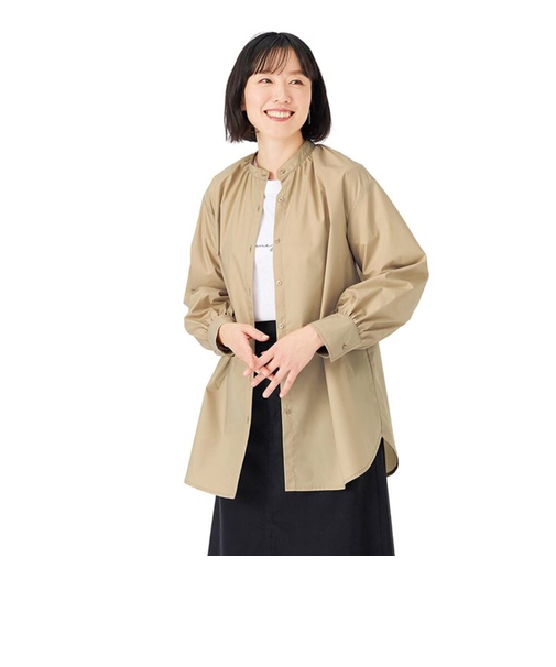 【当該商品送料無料】ブラウス 長袖 レディース きれいめ 通販 シャツブラウス シャツ トップス ぽわん袖ブラウス ノーアイロン イージーケア