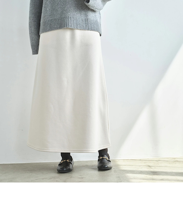 【当該商品送料無料】スカート ミモレ丈 Aライン レディース 通販 ミモレ丈スカート Aラインスカート ロングスカート 冬 秋冬 秋 無地 裏起毛