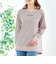 【当該商品送料無料】マリクレール プルオーバー 通販 MC 切替ボーダープルオーバー Tシャツ 長袖 ボーダーT ロンT ボーダーTシャツ