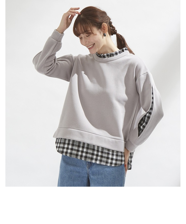 【当該商品送料無料】トレーナー 裏起毛 レディース 冬 通販 プルオーバー きれいめ オフィス 秋冬 春 秋