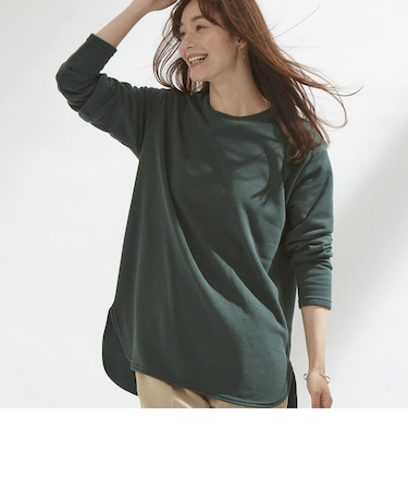 【当該商品送料無料】トレーナー 裏起毛 レディース 冬 通販 プルオーバー きれいめ オフィス 秋冬 春 秋