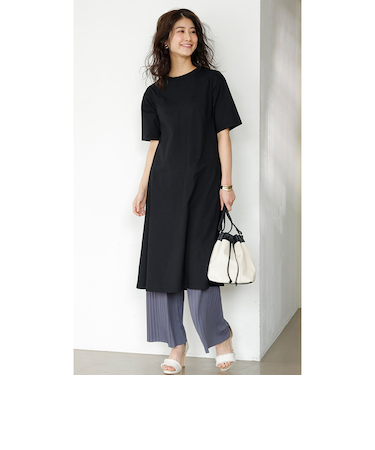 【当該商品送料無料】ワンピース レディース 夏 半袖 通販 ワンピ Tシャツワンピ Tシャツワンピース 春夏 綿100％Ａラインカットソーワンピース