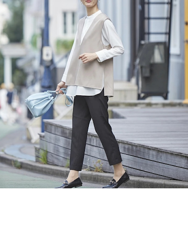 【当該商品送料無料】スラックス レディース 仕事 通販 テーパードパンツ ストレッチパンツ ストレッチ ストレートパンツ ズボン オフィスカジュアル