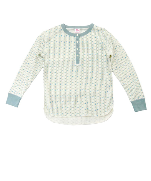 【当該商品送料無料】JEMORGAN サーマル レディース 通販 ジェーイーモーガン JE130-59S クレリック ヘンリーネック ワッフル