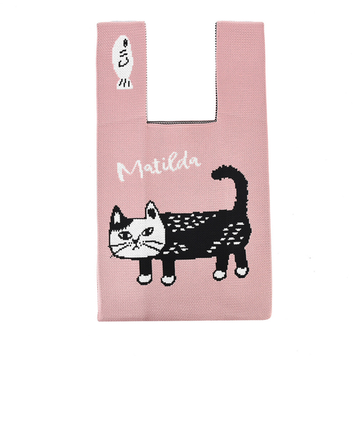 【当該商品送料無料】ニット トートバッグ アニマル 通販 ニットトートバッグ ニットトート ニットトートバック トートバック トート 手提げ