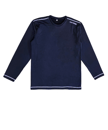 【当該商品送料無料】長袖 tシャツ メンズ 通販 Kaepa 長袖丸首シャツ Tシャツ カットソー フリース トップス ブランド ケイパ 中学生