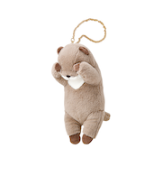 【当該商品送料無料】ポーチ マスコット 通販 くびねっこマスコットポーチ 小物入れ バッグチャーム キーホルダー ミニポーチ コインケース