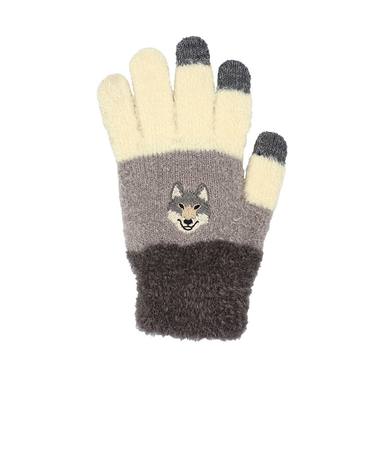 【当該商品送料無料】スマホ手袋 刺? アニマル 通販 スマートフォン手袋 手袋 手ぶくろ てぶくろ 刺しゅう ししゅう スマホ スマートフォン