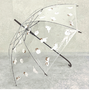 【当該商品送料無料】ビニール傘 レディース 通販 透明 傘 おしゃれ 長傘 耐風 雨傘 カサ かさ ビニール傘おしゃれ 58cm グラスファイバー骨