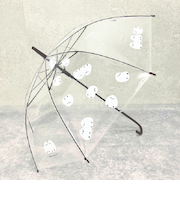 【当該商品送料無料】ビニール傘 レディース 通販 透明 傘 おしゃれ 長傘 耐風 雨傘 カサ かさ ビニール傘おしゃれ 58cm グラスファイバー骨
