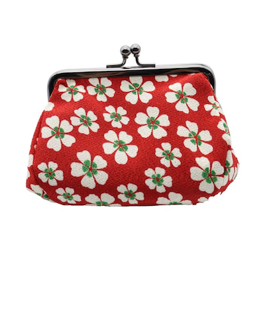 【当該商品送料無料】がま口ポーチ マチ付 通販 日本製 化粧ポーチ がま口 ポーチ コスメポーチ 小物入れ メイクポーチ マチあり 和柄 和 柄