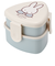 【当該商品送料無料】スケーター 弁当箱 2段 通販 ONWT1AG ランチボックス 二段 500ml 三角おにぎりランチボックス 抗菌 お弁当箱
