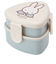 【当該商品送料無料】スケーター 弁当箱 2段 通販 ONWT1AG ランチボックス 二段 500ml 三角おにぎりランチボックス 抗菌 お弁当箱
