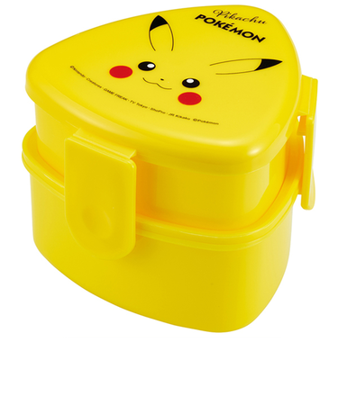 【当該商品送料無料】スケーター 弁当箱 2段 通販 ONWT1AG ランチボックス 二段 500ml 三角おにぎりランチボックス 抗菌 お弁当箱