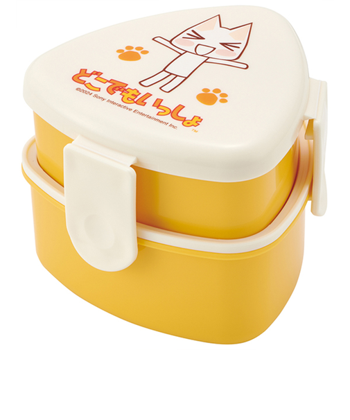 【当該商品送料無料】スケーター 弁当箱 2段 通販 ONWT1AG ランチボックス 二段 500ml 三角おにぎりランチボックス 抗菌 お弁当箱