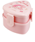 【当該商品送料無料】スケーター 弁当箱 2段 通販 ONWT1AG ランチボックス 二段 500ml 三角おにぎりランチボックス 抗菌 お弁当箱