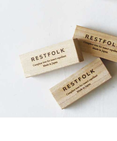 【当商品送料無料】restfolk カンフル ブロック 10個 通販 防虫剤 楠 虫除け レストフォーク 消臭材 消臭 くすのき