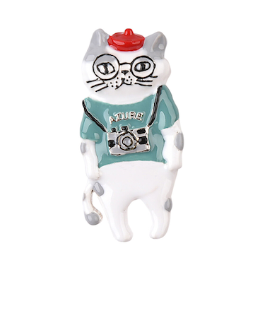 【当該商品送料無料】ブローチ 親指サイズ アニマル 通販 バッジ 親指サイズのブローチ アクセサリー ジュエリー 飾り 小さい 小さめ ミニ 動物