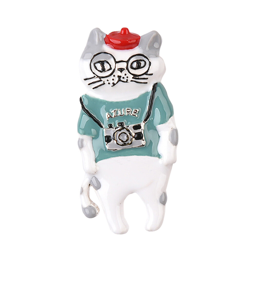 【当該商品送料無料】ブローチ 親指サイズ アニマル 通販 バッジ 親指サイズのブローチ アクセサリー ジュエリー 飾り 小さい 小さめ ミニ 動物