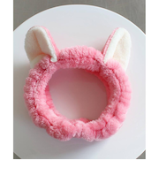 【当該商品送料無料】ヘアバンド 洗顔 キッズ 通販 アニマル 耳付き 58192201 アーンヘアバンド ヘアターバン ヘアーバンド 子供 女の子