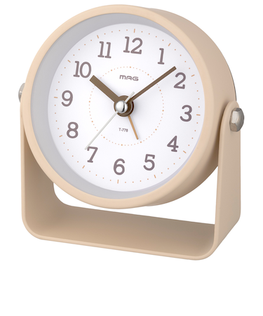 【当該商品送料無料】MAG マグ 目覚まし時計 通販 目覚し 時計 アラームクロック めざまし時計 置時計 置き時計 クロック 電子音アラーム