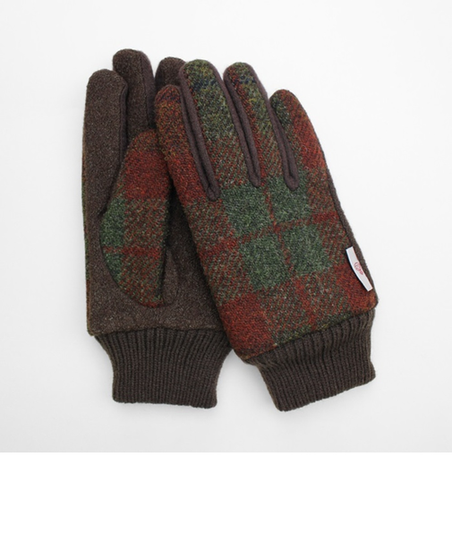 【当該商品送料無料】ハリスツイード 手袋 メンズ 通販 Harris Tweed グローブ 手ぶくろ メンズ手袋スマホ対応 メンズてぶくろ スマホ