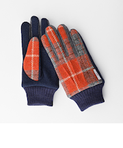 【当該商品送料無料】ハリスツイード 手袋 メンズ 通販 Harris Tweed グローブ 手ぶくろ メンズ手袋スマホ対応 メンズてぶくろ スマホ