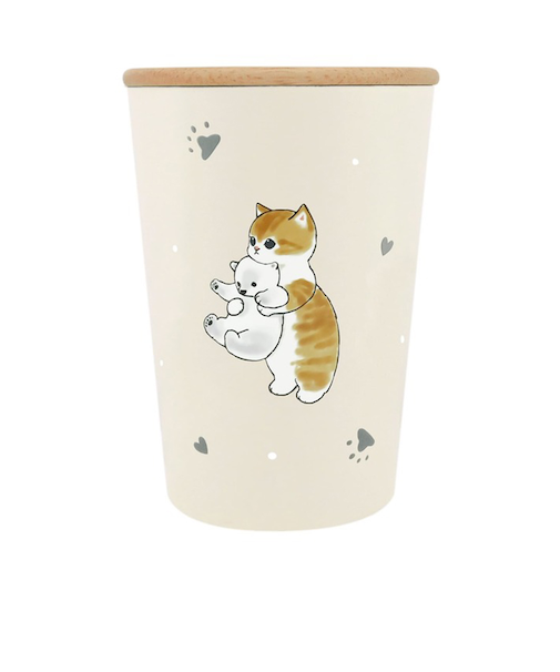 【当該商品送料無料】タンブラー 400ml 通販 mofusando モフサンド ステンレスタンブラー 2WAY 蓋付き マイボトル 保温 保冷