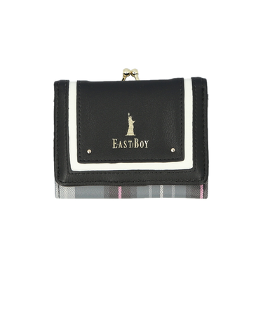 【当該商品送料無料】イーストボーイ 財布 EASTBOY 通販 三つ折り財布 ミニ財布 コンパクト財布 3つ折り財布 がま口財布 がまぐち