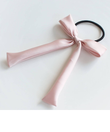 【当該商品送料無料】キッズ ヘアゴム リボン 通販 パステルカラー 58292201 ちゅきちゅきリボンヘアゴム 小さめ 女の子 大人っぽい 卒園式