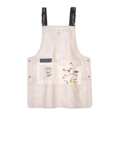 【当該商品送料無料】エプロン おしゃれ 通販 猫 ねこ ネコ 着脱が簡単 レディース女性 シンプル 無地 キッチンファブリック かわいい ポケット