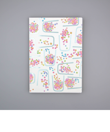 【当該商品送料無料】a5 ノート かわいい 日本製 通販 ROKKAKU misuzu uta ミニノート 無地 メモ帳 みすゞうた 箔押し