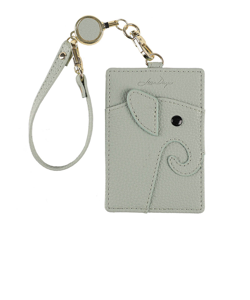 【当該商品送料無料】lizdays リズデイズ リール付き パスケース ゾウ lz-66402 通販 定期入れ ICカード入れ カード入れ