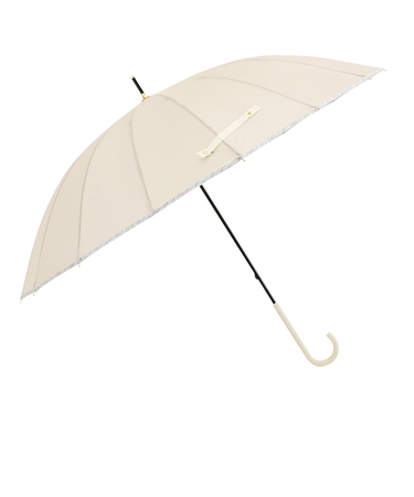 【当該商品送料無料】傘 16本骨 レディース おしゃれ 通販 長傘 雨傘 60cm 60センチ 手開き 手動 かさ カサ 無地 シンプル 軽量 軽い