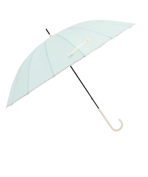 【当該商品送料無料】傘 16本骨 レディース おしゃれ 通販 長傘 雨傘 60cm 60センチ 手開き 手動 かさ カサ 無地 シンプル 軽量 軽い